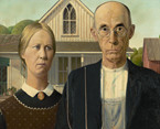 American Gothic by Grant Wood