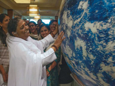 Amma touches the world