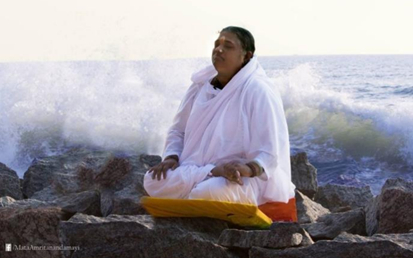 Amma by the ocean