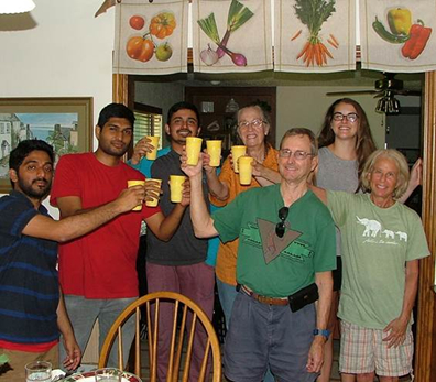 Kale and fruit smoothie toast to International Day of Yoga