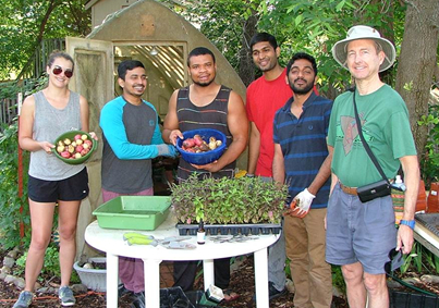 Celebrating the potato harvest