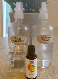 glass spray bottles