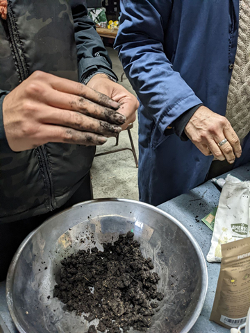 Making seed balls